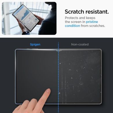 Защитное стекло Spigen (SGP) Screen Protector EZ Fit Glas.tR (FT) для Samsung Galaxy Tab S9 Ultra (X910/916)