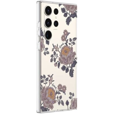 Защитный чехол Coach Protective Case для Samsung Galaxy S23 Ultra (S918) - Moody Floral