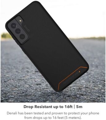 Защитный чехол Zagg Gear4 Battersea Denali D30 для Samsung Galaxy S21 (G991) (702007299 /702007459) - Black / Red