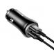 Автомобильное зарядное устройство BASEUS Gentleman 4.8A Dual-USB Car Charger (CCALL-GB01) - Black. Фото 7 из 25