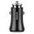 Автомобильное зарядное устройство BASEUS Gentleman 4.8A Dual-USB Car Charger (CCALL-GB01) - Black