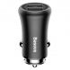 Автомобильное зарядное устройство BASEUS Gentleman 4.8A Dual-USB Car Charger (CCALL-GB01) - Black. Фото 2 из 25