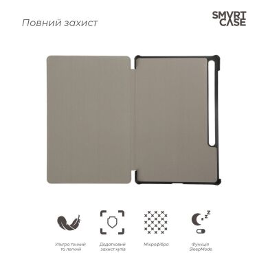 Чохол ArmorStandart Smart Case для Samsung Galaxy Tab S7 FE / S7 Plus / S8 Plus (T730/736/800/806/970/975) - Black