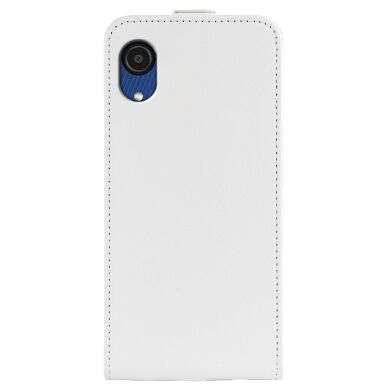 Чехол Deexe Flip Case для Samsung Galaxy A03 Core (A032) - White