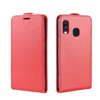 Чохол Deexe Flip Case для Samsung Galaxy A40 (А405) - Red