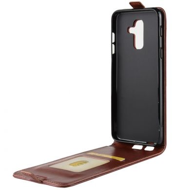 Чохол Deexe Flip Case для Samsung Galaxy A6+ 2018 (A605) - Brown