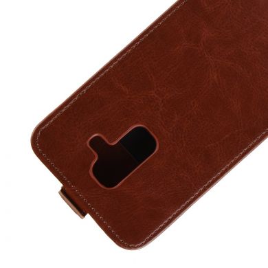 Чохол Deexe Flip Case для Samsung Galaxy A6+ 2018 (A605) - Brown