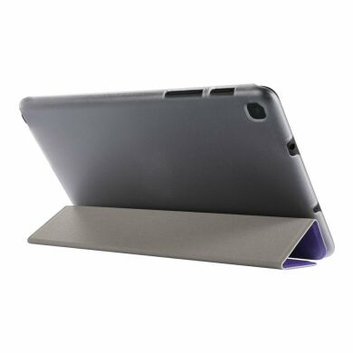 Чехол Deexe Silk Texture для Samsung Galaxy Tab A 8.0 2019 (T290/295) - Purple