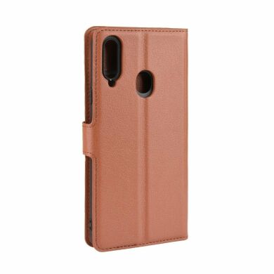 Чохол-книжка Deexe Book Type для Samsung Galaxy A20s (A207) - Brown