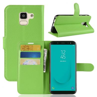 Чохол-книжка Deexe Book Type для Samsung Galaxy J6 2018 (J600), Green