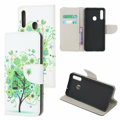 Чохол-книжка Deexe Color Wallet для Samsung Galaxy A20s (A207) - Tree