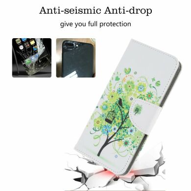 Чохол-книжка Deexe Color Wallet для Samsung Galaxy A20s (A207) - Tree
