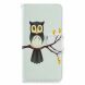 Чохол-книжка Deexe Color Wallet для Samsung Galaxy A40 (А405) - An Owl Standing on Branch