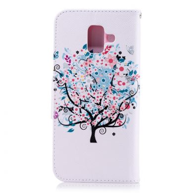 Чохол-книжка Deexe Color Wallet для Samsung Galaxy A6 2018 (A600) - Spring Tree