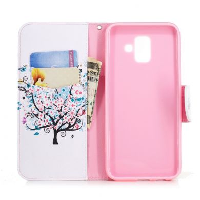 Чохол-книжка Deexe Color Wallet для Samsung Galaxy A6 2018 (A600) - Spring Tree
