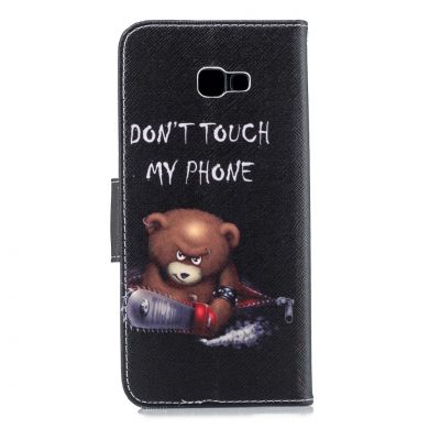 Чохол-книжка Deexe Color Wallet для Samsung Galaxy J4+ (J415) - Bear And Its Warnings