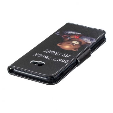Чохол-книжка Deexe Color Wallet для Samsung Galaxy J4+ (J415) - Bear And Its Warnings