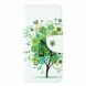 Чехол-книжка Deexe Color Wallet для Samsung Galaxy M20 (M205) - Green Flower Tree. Фото 1 из 5
