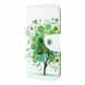 Чехол-книжка Deexe Color Wallet для Samsung Galaxy M20 (M205) - Green Flower Tree. Фото 4 из 5