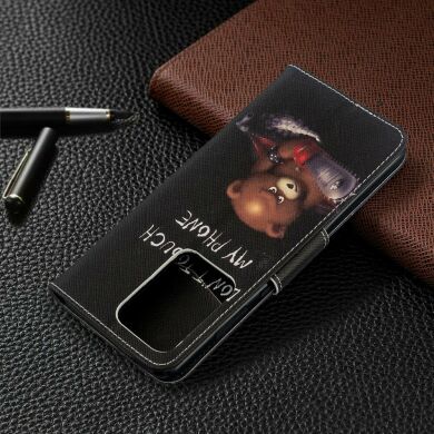 Чехол-книжка Deexe Color Wallet для Samsung Galaxy S20 Ultra (G988) - Cruel Panda