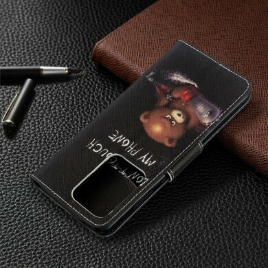 Чохол-книжка Deexe Color Wallet для Samsung Galaxy S20 Ultra (G988) - Cruel Panda