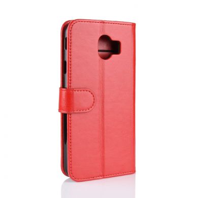 Чехол-книжка Deexe Wallet Style для Samsung Galaxy J4 2018 (J400) - Red