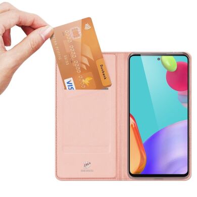 Чехол-книжка DUX DUCIS Skin Pro для Samsung Galaxy A52 (A525) / A52s (A528) - Rose Gold