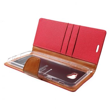 Чехол-книжка MERCURY Canvas Diary для Samsung Galaxy J4+ (J415) - Red