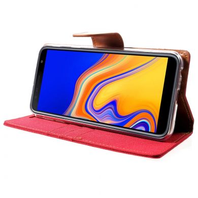 Чехол-книжка MERCURY Canvas Diary для Samsung Galaxy J4+ (J415) - Red