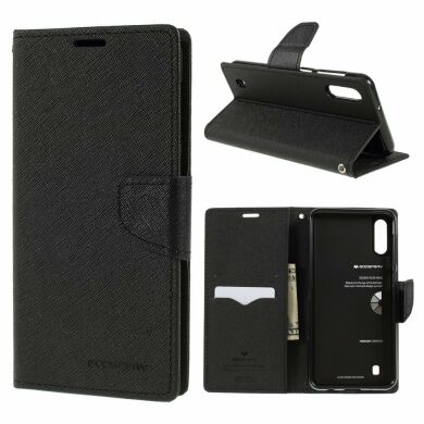 Чехол-книжка MERCURY Fancy Diary для Samsung Galaxy M10 (M105) - All Black