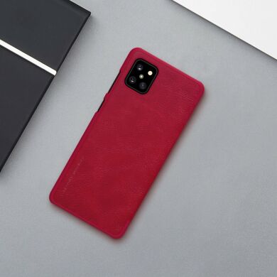 Чехол-книжка NILLKIN Qin Series для Samsung Galaxy Note 10 Lite (N770) / A81 (A815) - Red