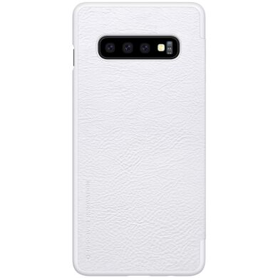 Чохол-книжка NILLKIN Qin Series для Samsung Galaxy S10 Plus - White