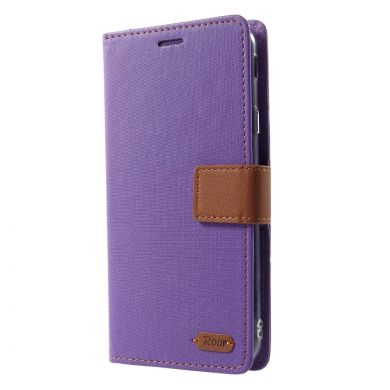 Чохол-книжка ROAR KOREA Cloth Texture для Samsung Galaxy J4+ (J415) - Purple