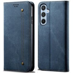 Чехол-книжка UniCase Jeans Wallet для Samsung Galaxy S24 FE (S721) - Blue