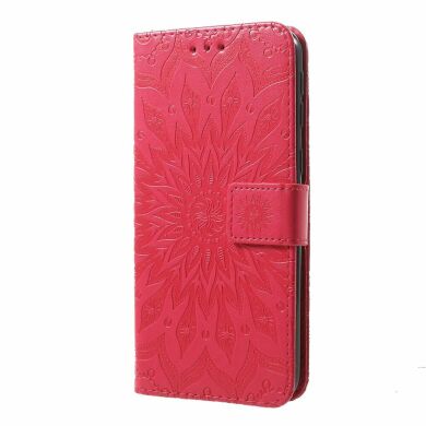 Чохол-книжка UniCase SunFlower Pattern для Samsung Galaxy M20 (M205), Rose