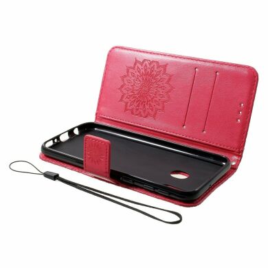 Чохол-книжка UniCase SunFlower Pattern для Samsung Galaxy M20 (M205), Rose