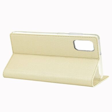 Чохол-книжка VILI DMX Style для Samsung Galaxy A71 (A715) - Gold