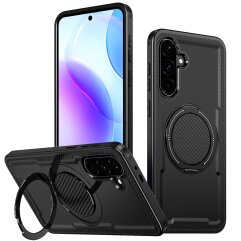 Чехол с кольцом-подставкой Reframe Grip MagSafe для Samsung Galaxy A17 (A175) - Black