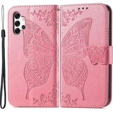 Чехол UniCase Butterfly Pattern для Samsung Galaxy A04s (A047) / A13 5G (A136) - Pink