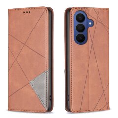 Чехол UniCase Geometric Pattern для Samsung Galaxy A27 (A276) - Brown