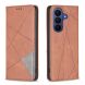 Чехол UniCase Geometric Pattern для Samsung Galaxy A27 (A276) - Brown. Фото 1 из 10