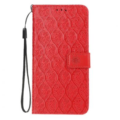 Чохол UniCase Leaf Wallet для Samsung Galaxy J4+ (J415), Red