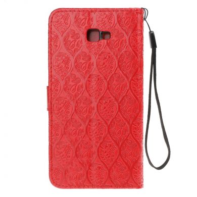 Чохол UniCase Leaf Wallet для Samsung Galaxy J4+ (J415), Red