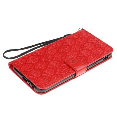 Чохол UniCase Leaf Wallet для Samsung Galaxy J4+ (J415), Red