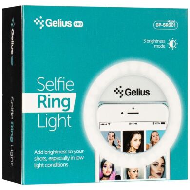 Кольцевая лампа для селфи Gelius Pro GP-SR001 - White
