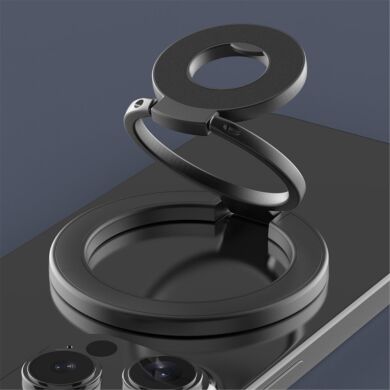 Кольцо-держатель Deexe Magnetic Ring - Black