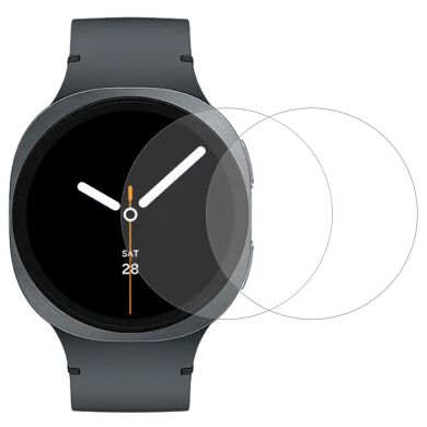 Комплект защитных стекол Deexe Screen Protector для Samsung Galaxy Watch 9 (40mm)