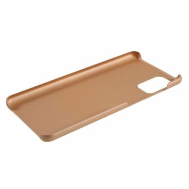 Пластиковый чехол Deexe Hard Shell для Samsung Galaxy A41 (A415) - Gold