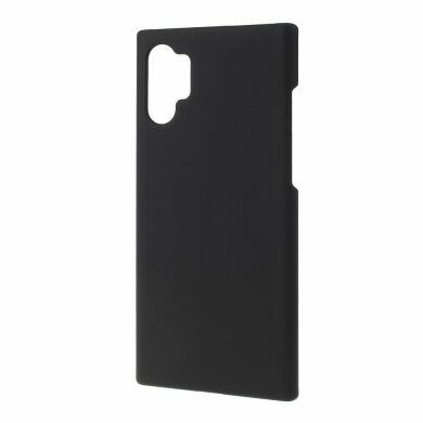 Пластиковый чехол Deexe Hard Shell для Samsung Galaxy Note 10+ (N975) - Black