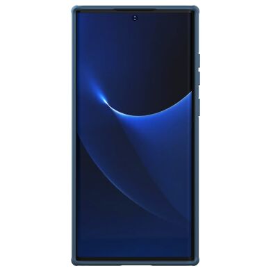 Пластиковий чохол NILLKIN Frosted Shield для Samsung Galaxy S22 Ultra - Blue